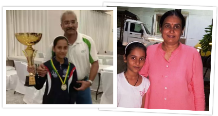 divya-deshmukh-parents divya-deshmukh-family-parents