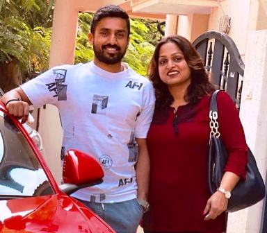karun-nair-sister karun-nair-family-sister